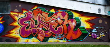 Graffiti Wall - Photo by pilotpirx - hamburg, germany, urban