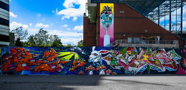 Graffiti Wall - Photo by pilotpirx - millerntorgallery7, mtg, mtg7 (2017)