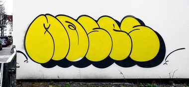 Graffiti Bombing - Photo by pilotpirx - moses, hamburg, germany