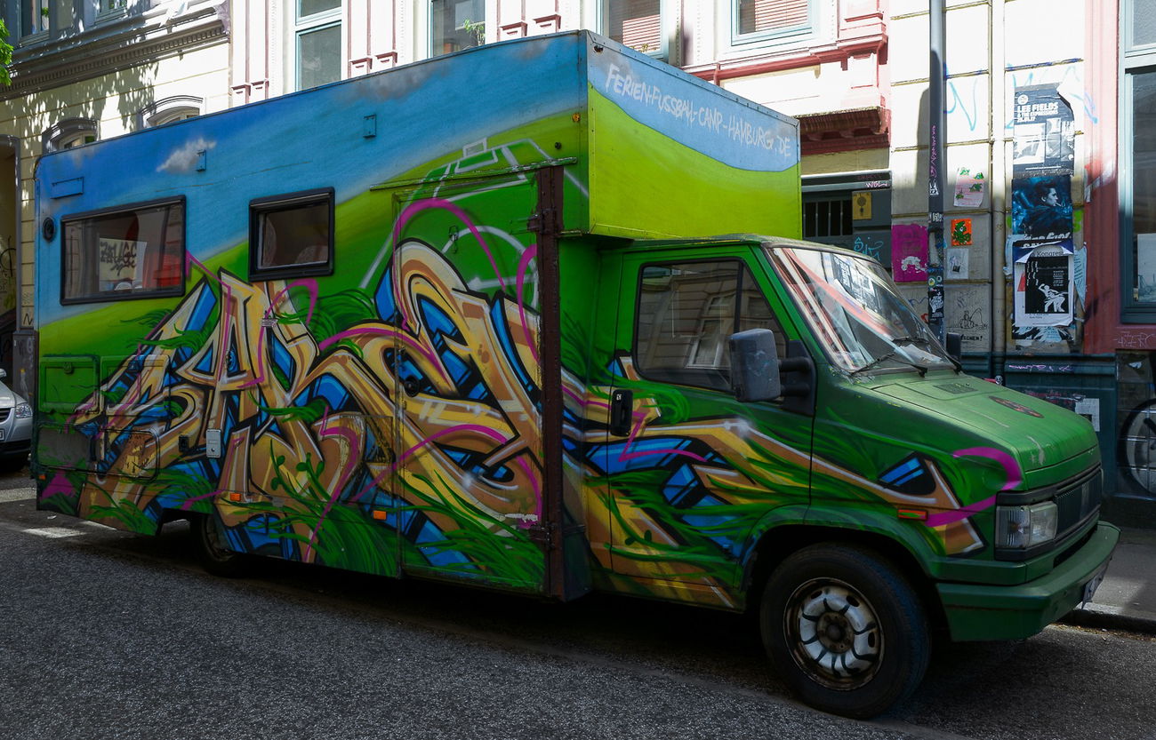 Graffiti Artwork - Photo by pilotpirx - hamburg, germany, urban