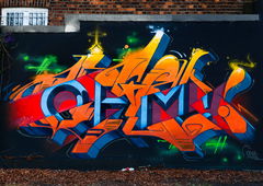 Graffiti Wall - Photo by pilotpirx - mrohm1, mrohmone, mr (2016)