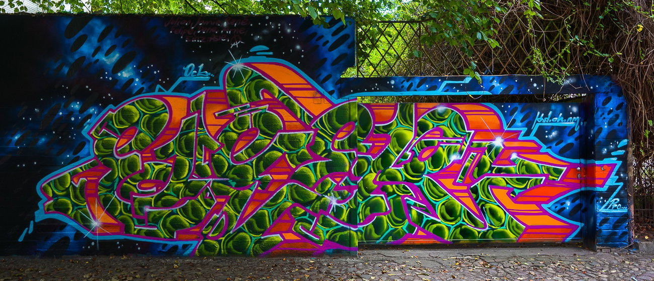 Graffiti Wall - Photo by pilotpirx - hamburg, germany, urban