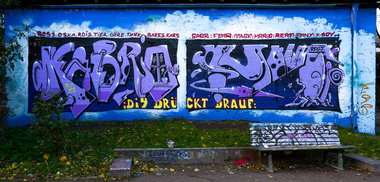 Graffiti Wall - Photo by pilotpirx - hamburg, germany, urban (2017)