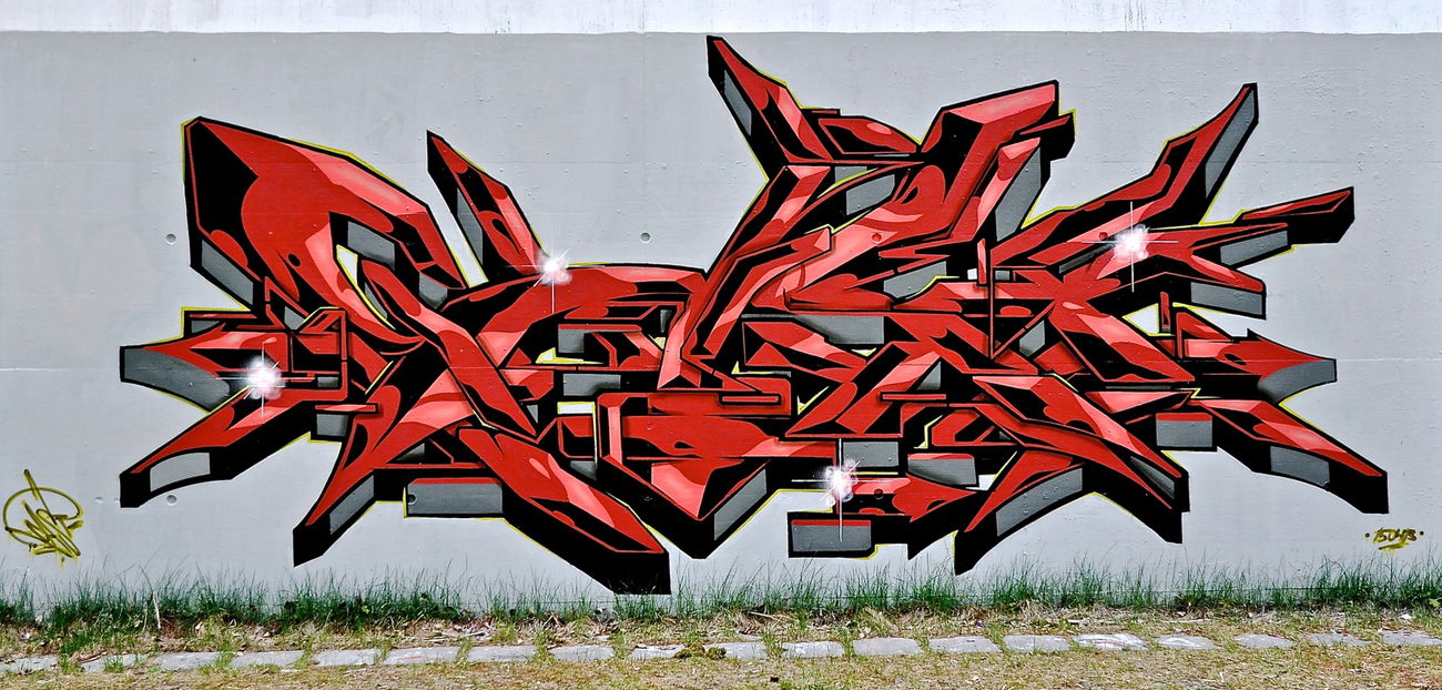 Graffiti Wall - Photo by pilotpirx - hamburg, germany, graffiti