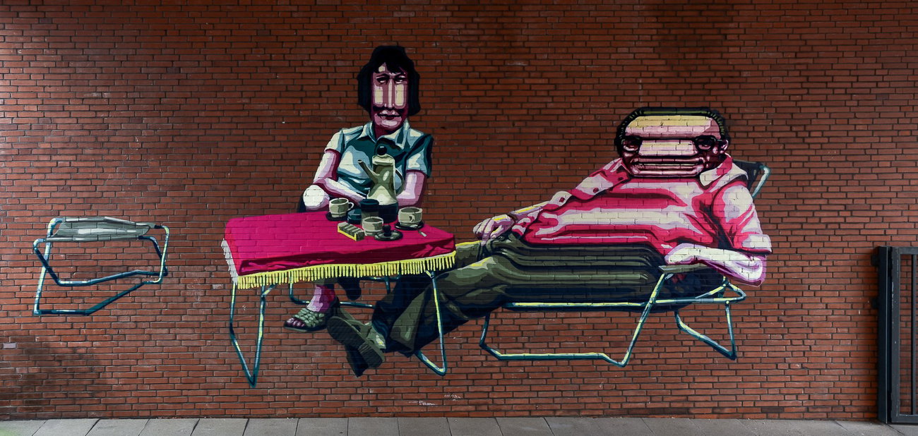 Graffiti Wall - Photo by pilotpirx - hamburg, germany, urban (2017)