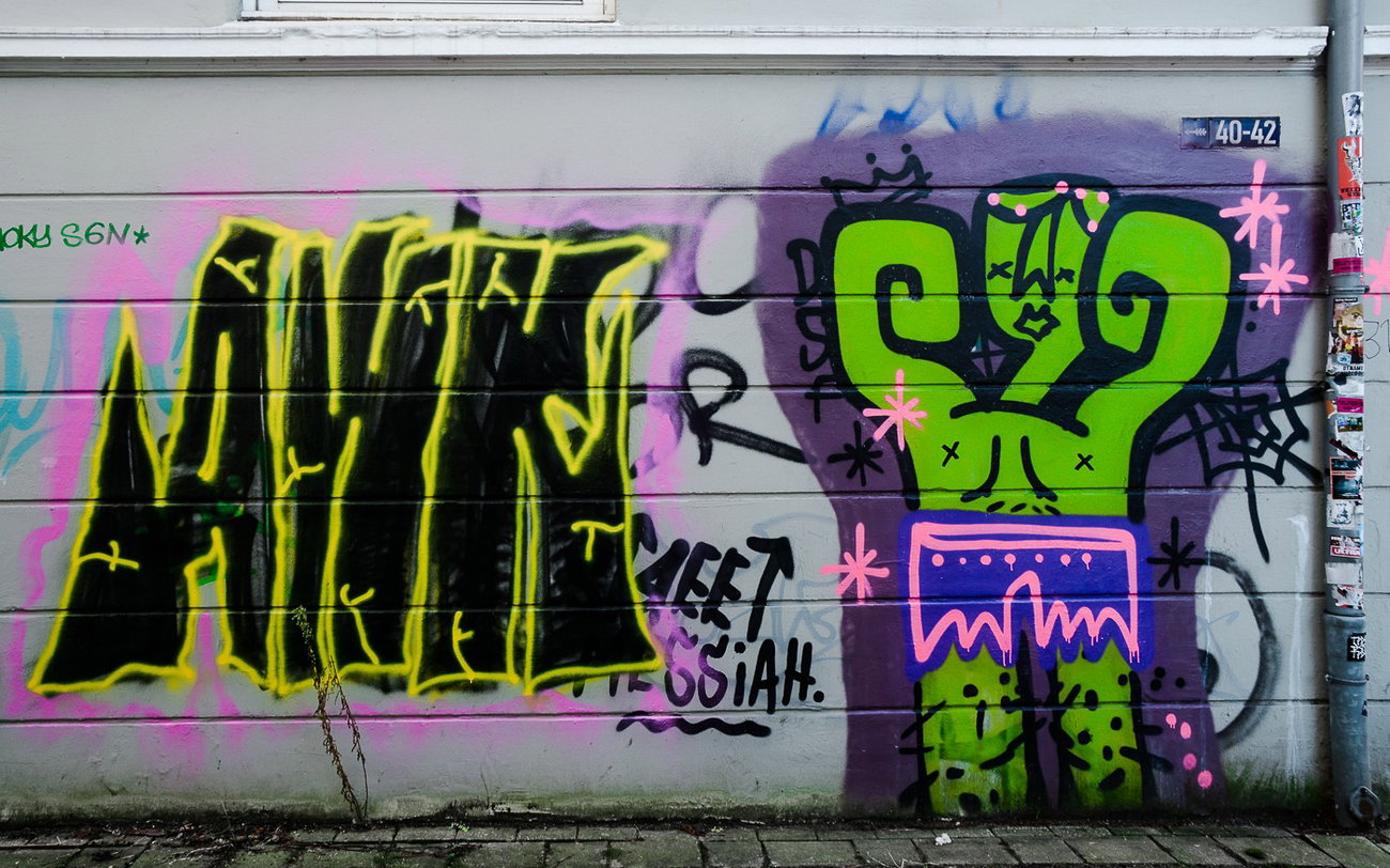 Graffiti Wall - Photo by pilotpirx - hamburg, germany, urban