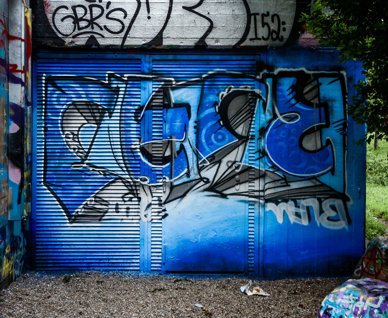 Graffiti Wall - Photo by pilotpirx - hamburg, germany, urban