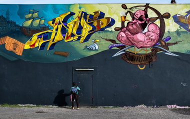 Graffiti Wall - Photo by pilotpirx - anusone, anus1, anus