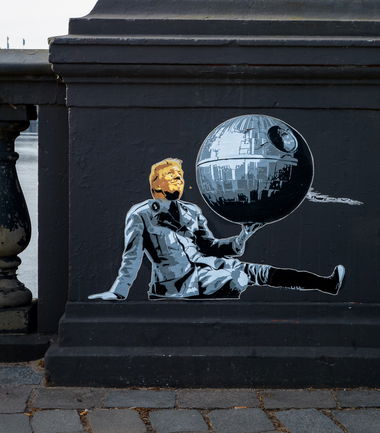 Graffiti Street Art - Photo by pilotpirx - pasteup, wheatpast, wheatepaste (2017)