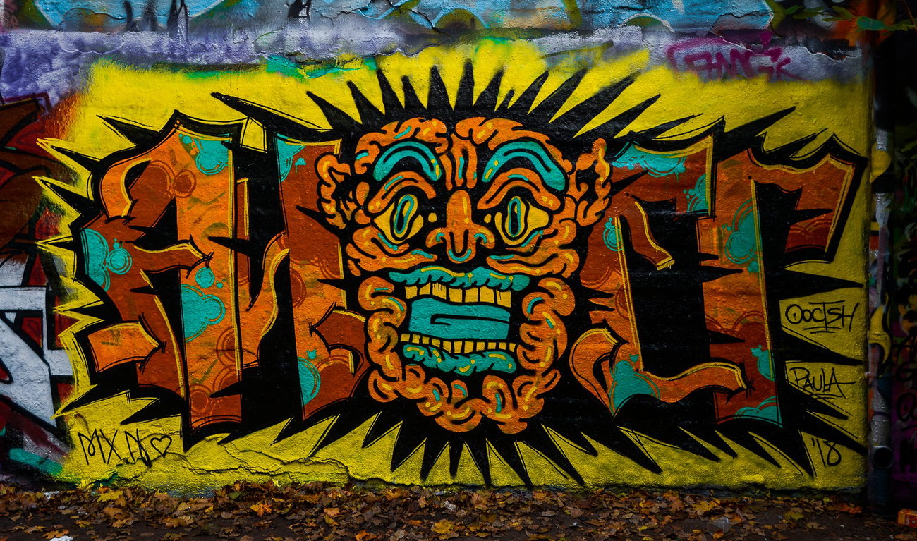 Graffiti Wall - Photo by pilotpirx - hamburg, germany, urban (2018)