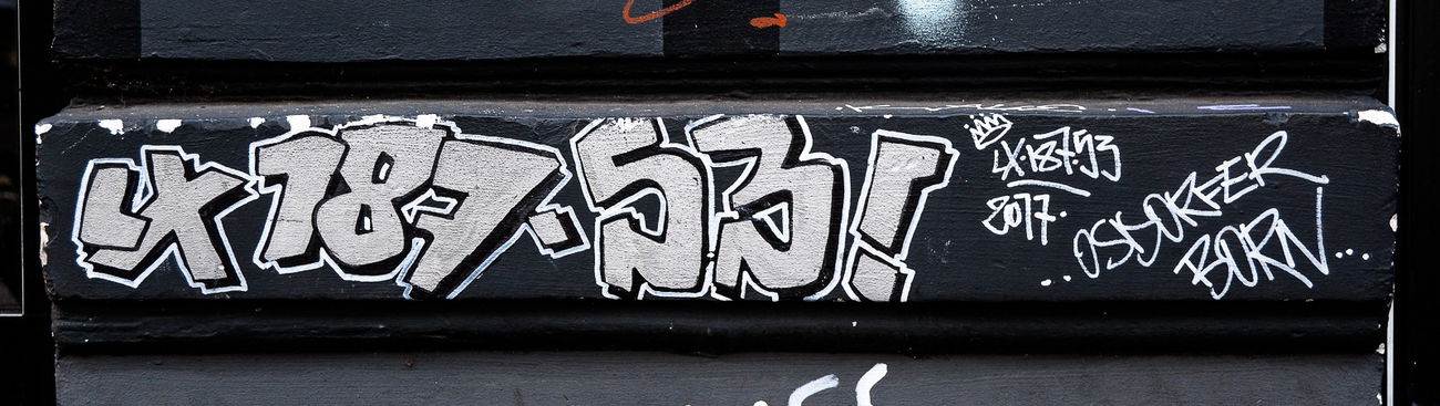 Graffiti Artwork - Photo by pilotpirx - marker, metal, metallic (2017)