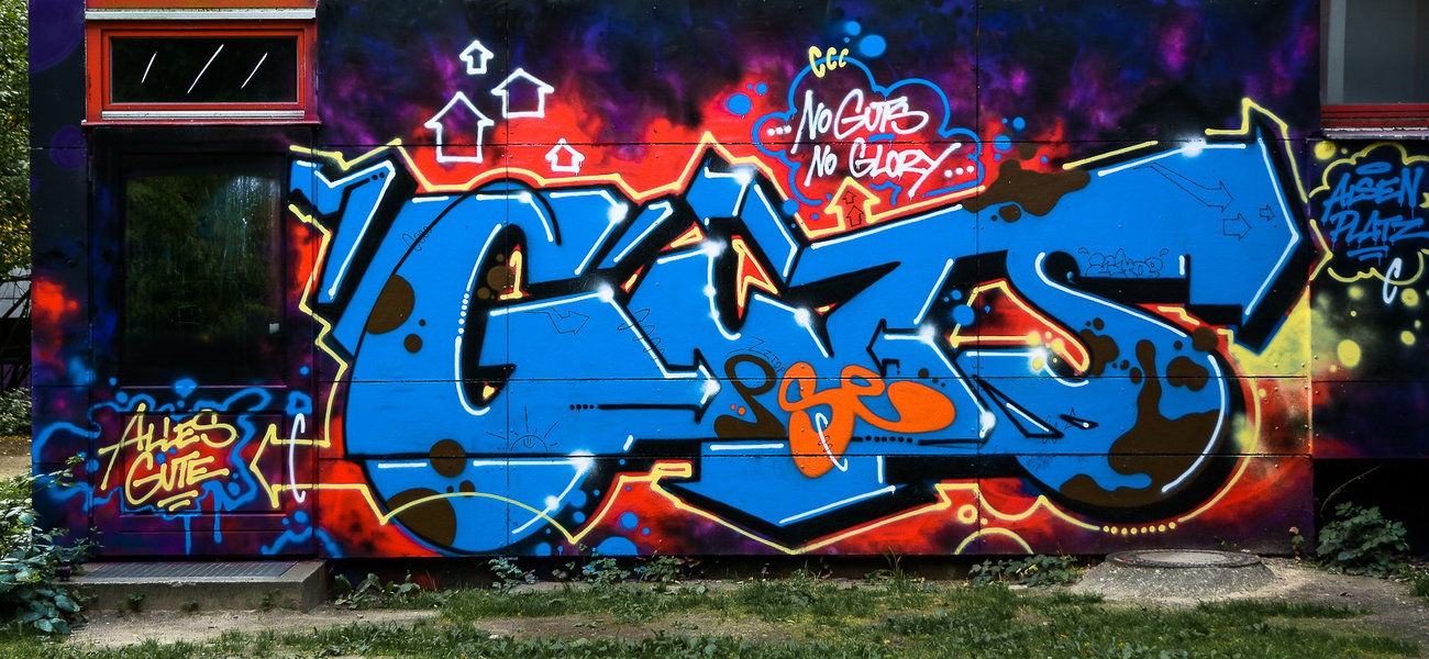 Graffiti Wall - Photo by pilotpirx - hamburg, germany, urban (2018)