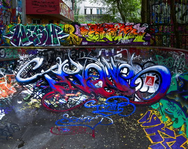 Graffiti Wall - Photo by pilotpirx - hamburg, germany, urban (2017)
