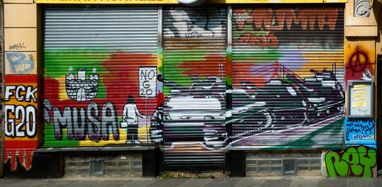 Graffiti Wall - Photo by pilotpirx - hamburg, germany, urban