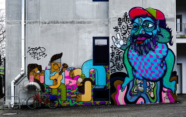 Graffiti Wall - Photo by pilotpirx - hamburg, germany, urban