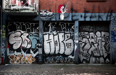 Graffiti Bombing - Photo by pilotpirx - hamburg, germany, urban