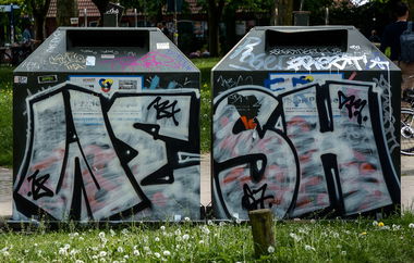 Graffiti Bombing - Photo by pilotpirx - hamburg, germany, urban