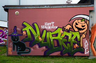 Graffiti Wall - Photo by pilotpirx - hamburg, germany, graffiti (2016)