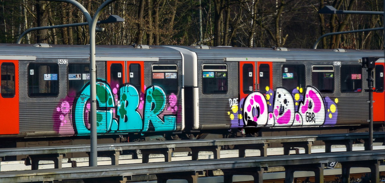 Graffiti Wall - Photo by pilotpirx - hamburg, germany, urban