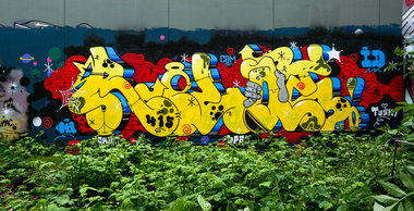 Graffiti Wall - Photo by pilotpirx - hamburg, germany, graffiti (2017)