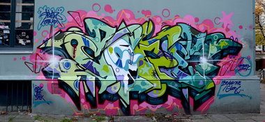 Graffiti Wall - Photo by pilotpirx - cope2, copetwo, cope