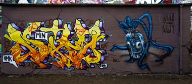 Graffiti Wall - Photo by pilotpirx - hamburg, germany, urban (2018)