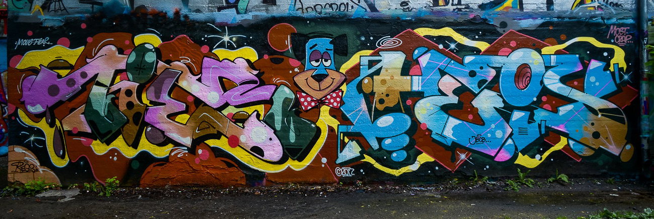 Graffiti Wall - Photo by pilotpirx - hamburg, germany, urban (2017)