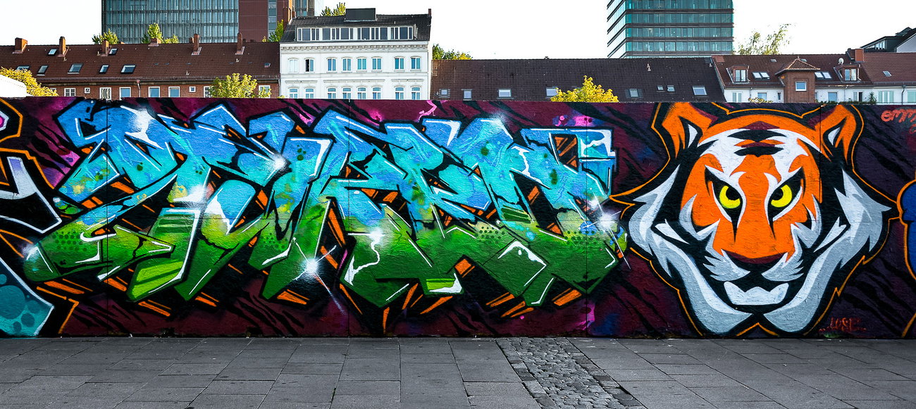 Graffiti Wall - Photo by pilotpirx - hamburg, germany, urban (2020)