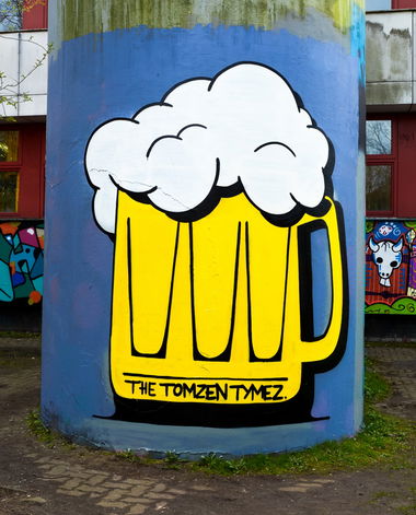 Graffiti Street Art - Photo by pilotpirx - beer, bier, hamburg