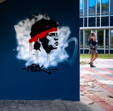 Graffiti Street Art - Photo by pilotpirx - stencil, schablone, neal (2018)