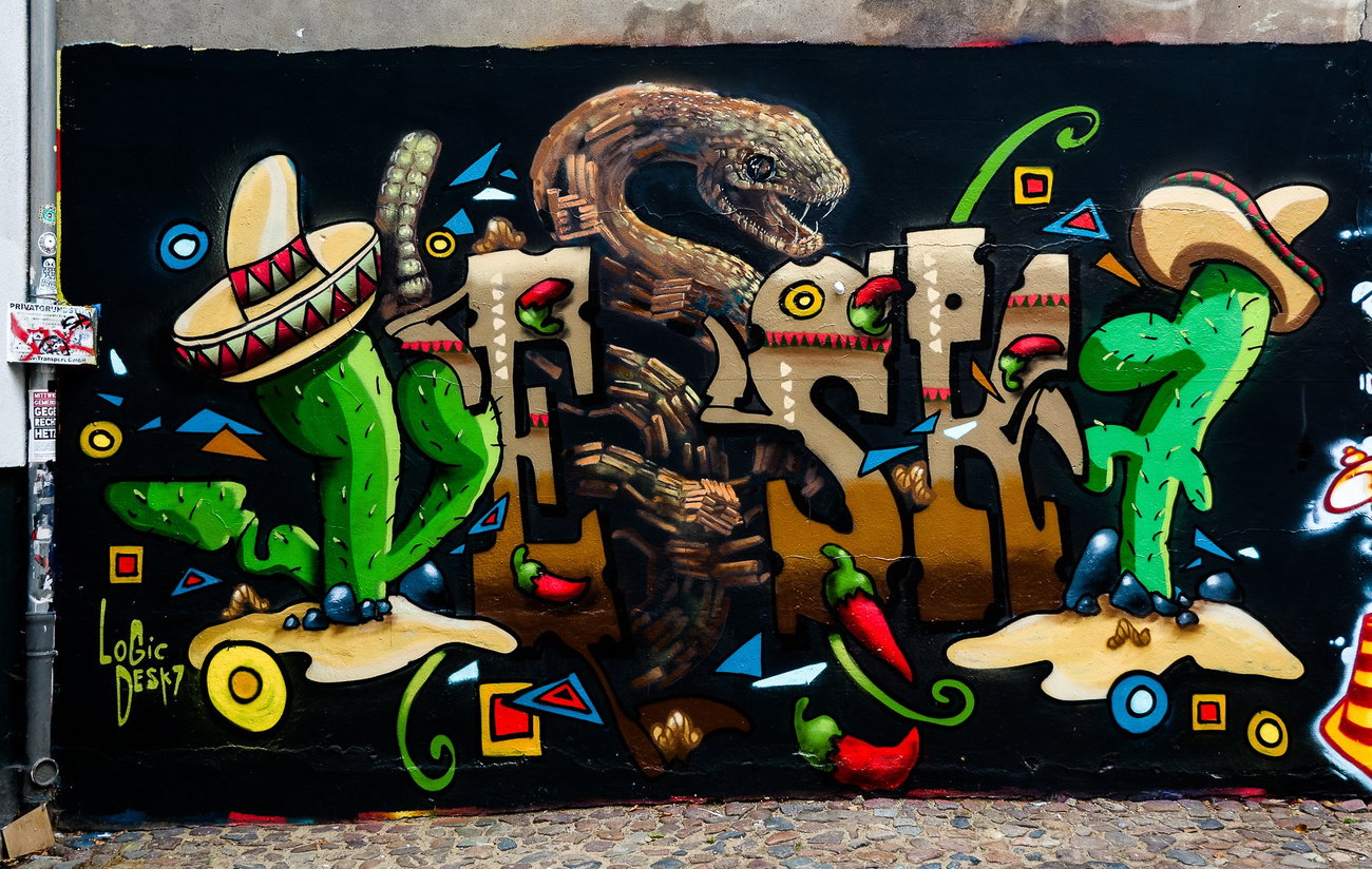 Graffiti Wall - Photo by pilotpirx - hamburg, germany, urban