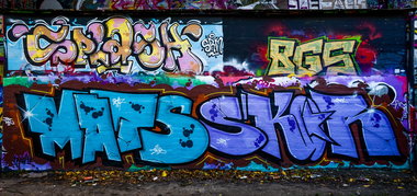 Graffiti Wall - Photo by pilotpirx - hamburg, germany, urban (2017)