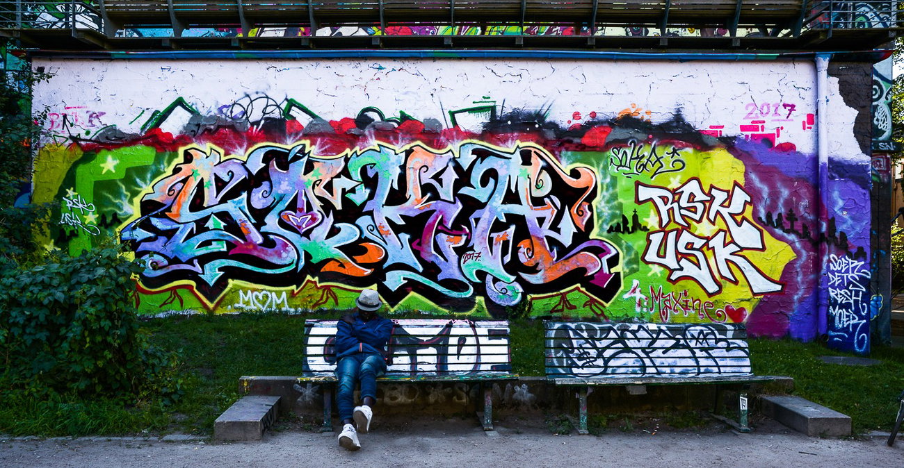 Graffiti Wall - Photo by pilotpirx - hamburg, germany, urban (2017)