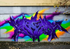 Graffiti Wall - Photo by pilotpirx - hamburg, germany, urban (2018)