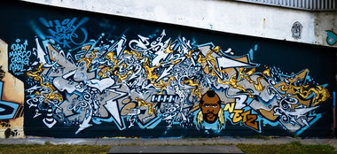 Graffiti Wall - Photo by pilotpirx - hamburg, germany, urban (2018)