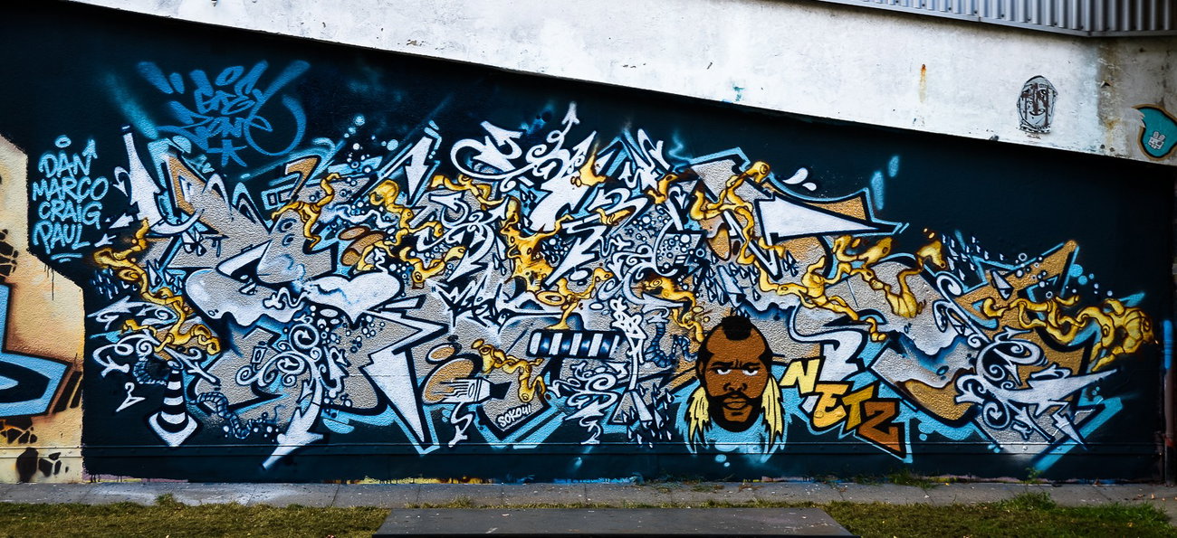 Graffiti Wall - Photo by pilotpirx - hamburg, germany, urban (2018)