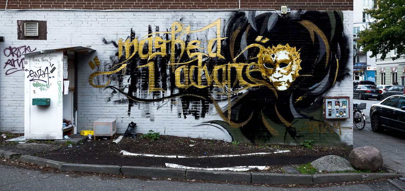 Graffiti Street Art - Photo by pilotpirx - hamburg, germany, graffiti