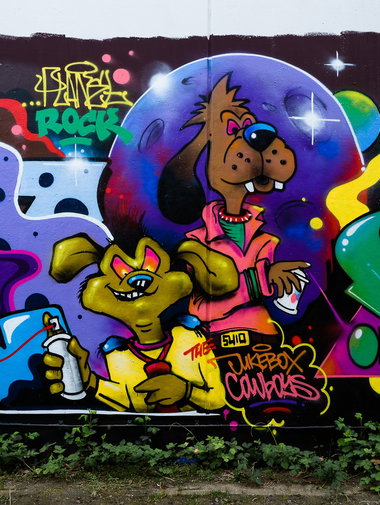 Graffiti Wall - Photo by pilotpirx - hamburg, germany, urban