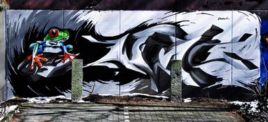 Graffiti Wall - Photo by pilotpirx - gucci, hamburg, germany