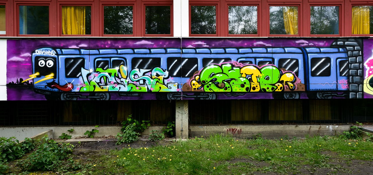 Graffiti Wall - Photo by pilotpirx - hamburg, germany, graffiti (2017)