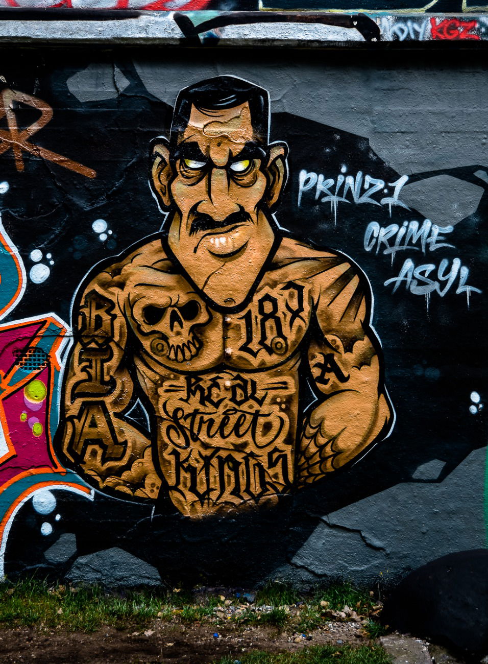 Graffiti Wall - Photo by pilotpirx - hamburg, germany, urban (2018)