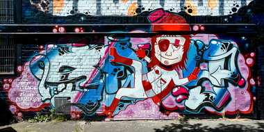 Graffiti Wall - Photo by pilotpirx - hamburg, germany, urban