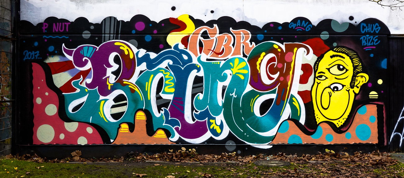 Graffiti Wall - Photo by pilotpirx - hamburg, germany, urban (2017)