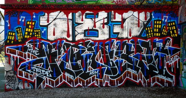 Graffiti Wall - Photo by pilotpirx - 187, frost, hamburg