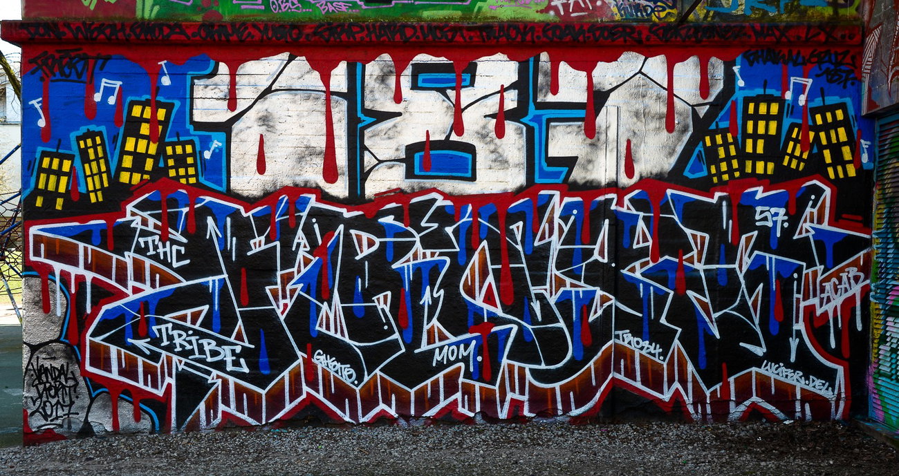 Graffiti Wall - Photo by pilotpirx - 187, frost, hamburg