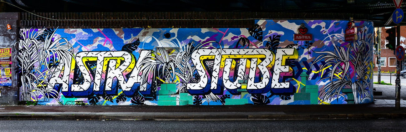 Graffiti Wall - Photo by pilotpirx - hamburg, germany, urban (2017)