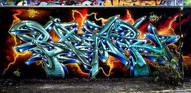 Graffiti Wall - Photo by pilotpirx - hamburg, germany, urban (2021)