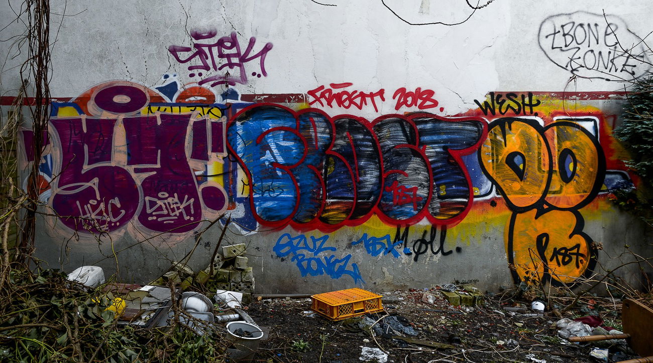 Graffiti Bombing - Photo by pilotpirx - 57, frost, don (2018)