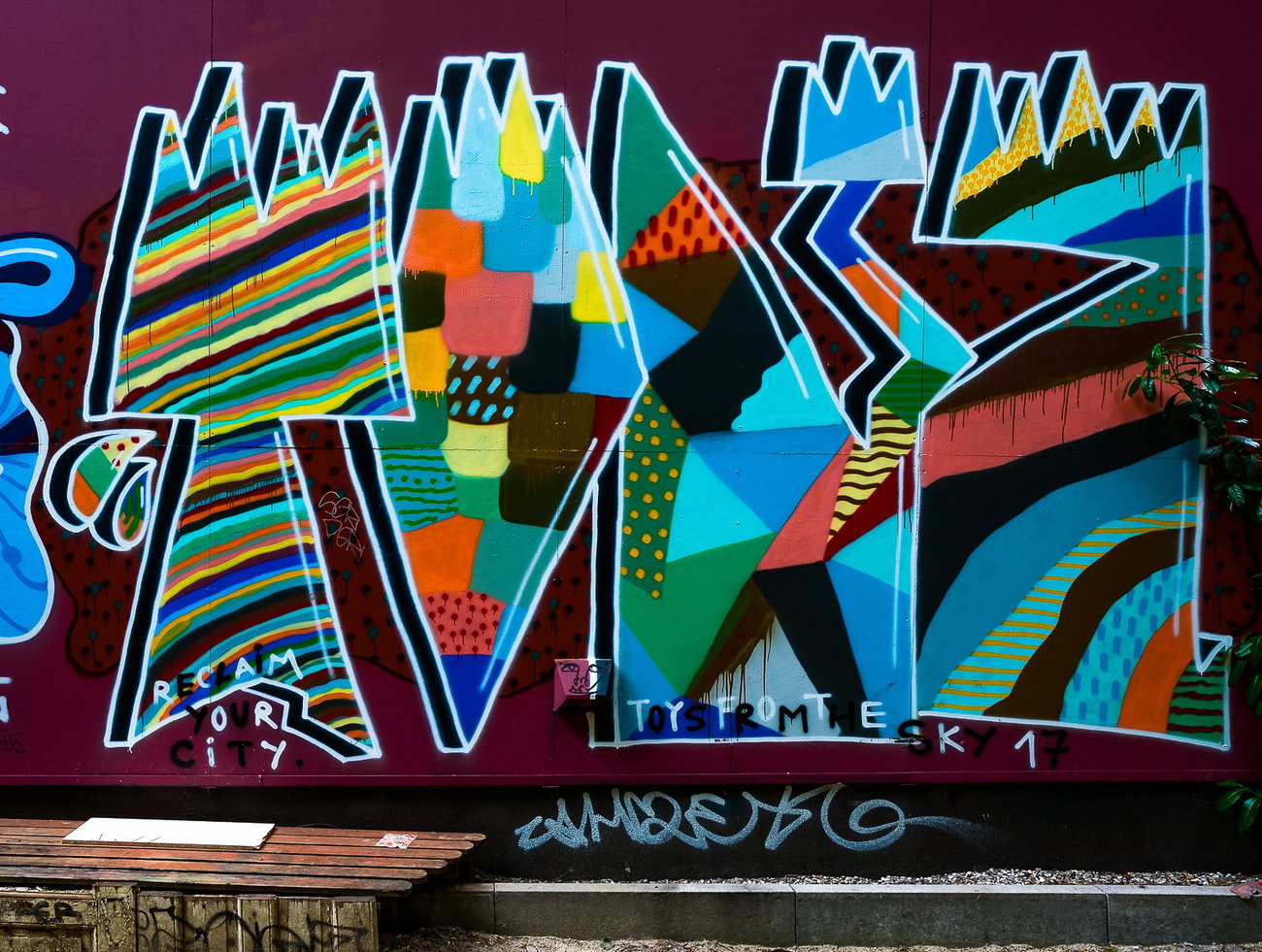 Graffiti Wall - Photo by pilotpirx - hamburg, germany, urban (2017)