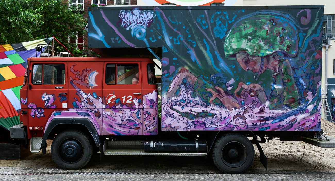 Graffiti Wall - Photo by pilotpirx - hamburg, germany, urban